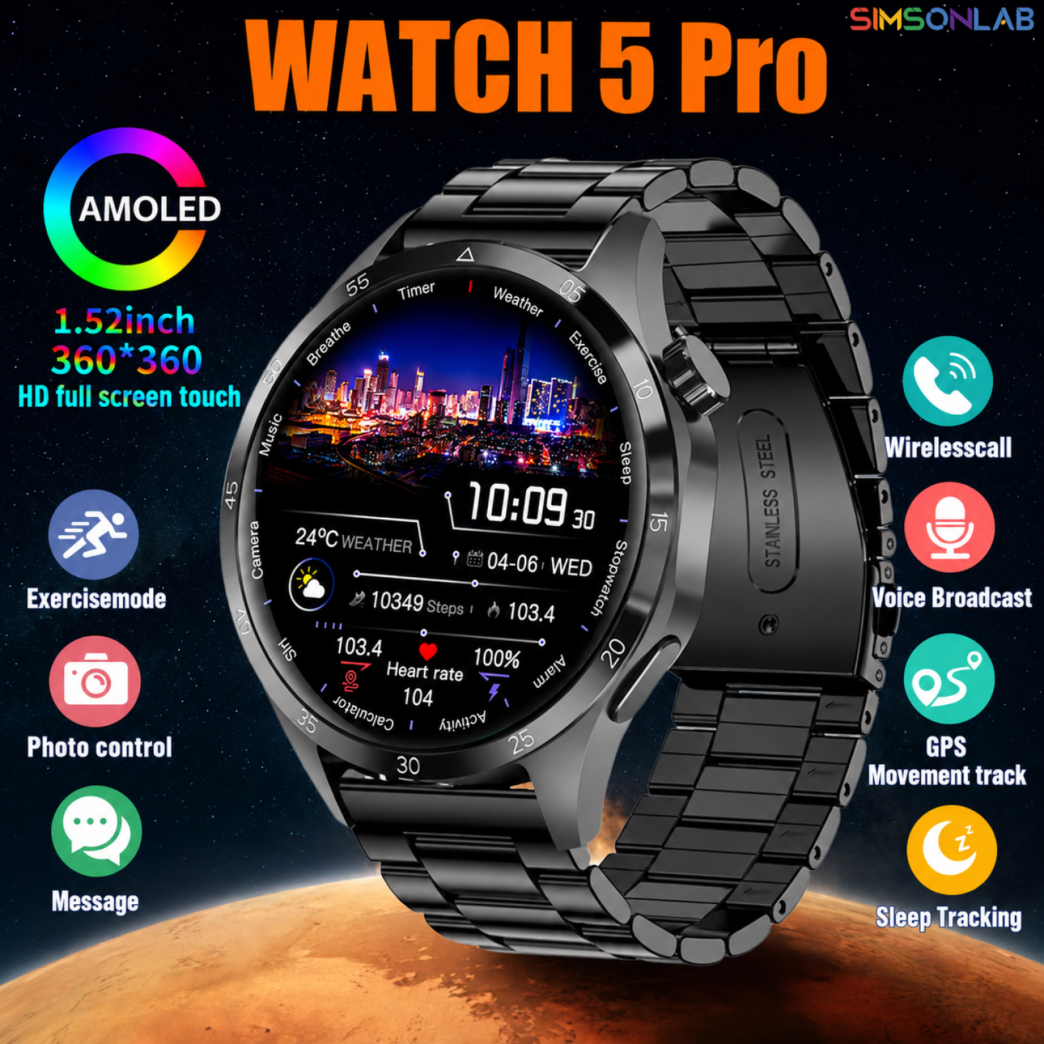 Badminton Is Calling - 2026 Watch 5 Pro GPS Track