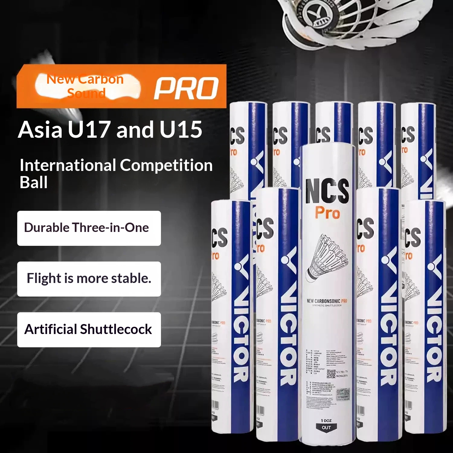 Badminton Victory - 8 Tubes Club Must Have Stock