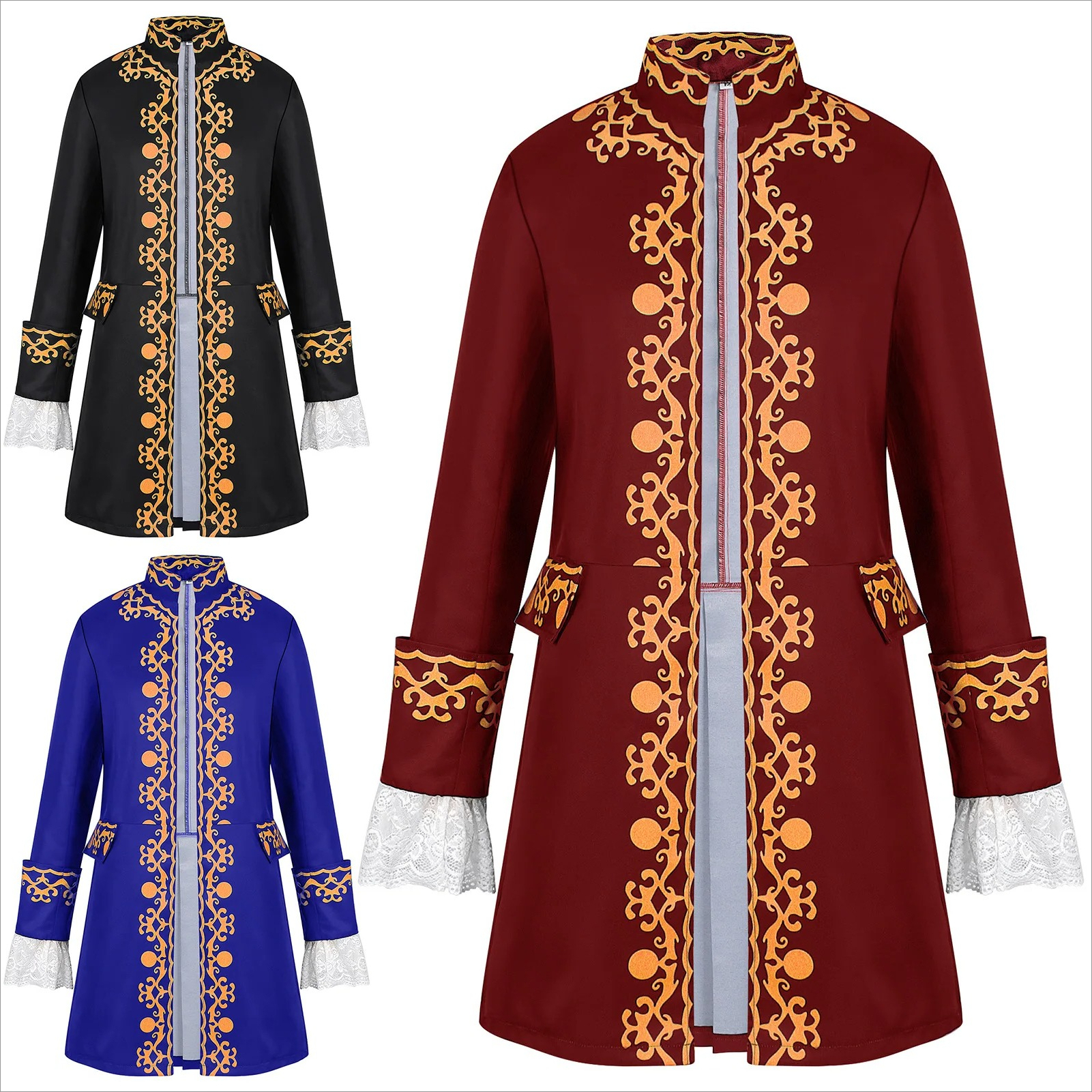 Badminton Victory - 18th Century Colonial Costume Men Medieval