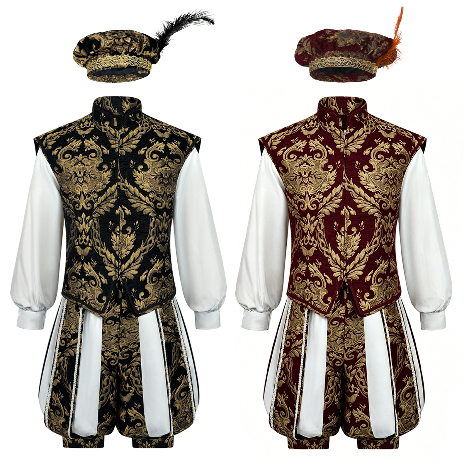 Badminton Victory - Renaissance Medieval Men's Suit Elizabethan Royal