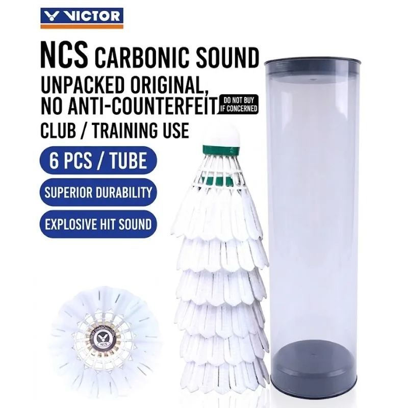 6 or12pcs/tube VICTOR Badminto - Badminton Youtube 리뷰 및 가격