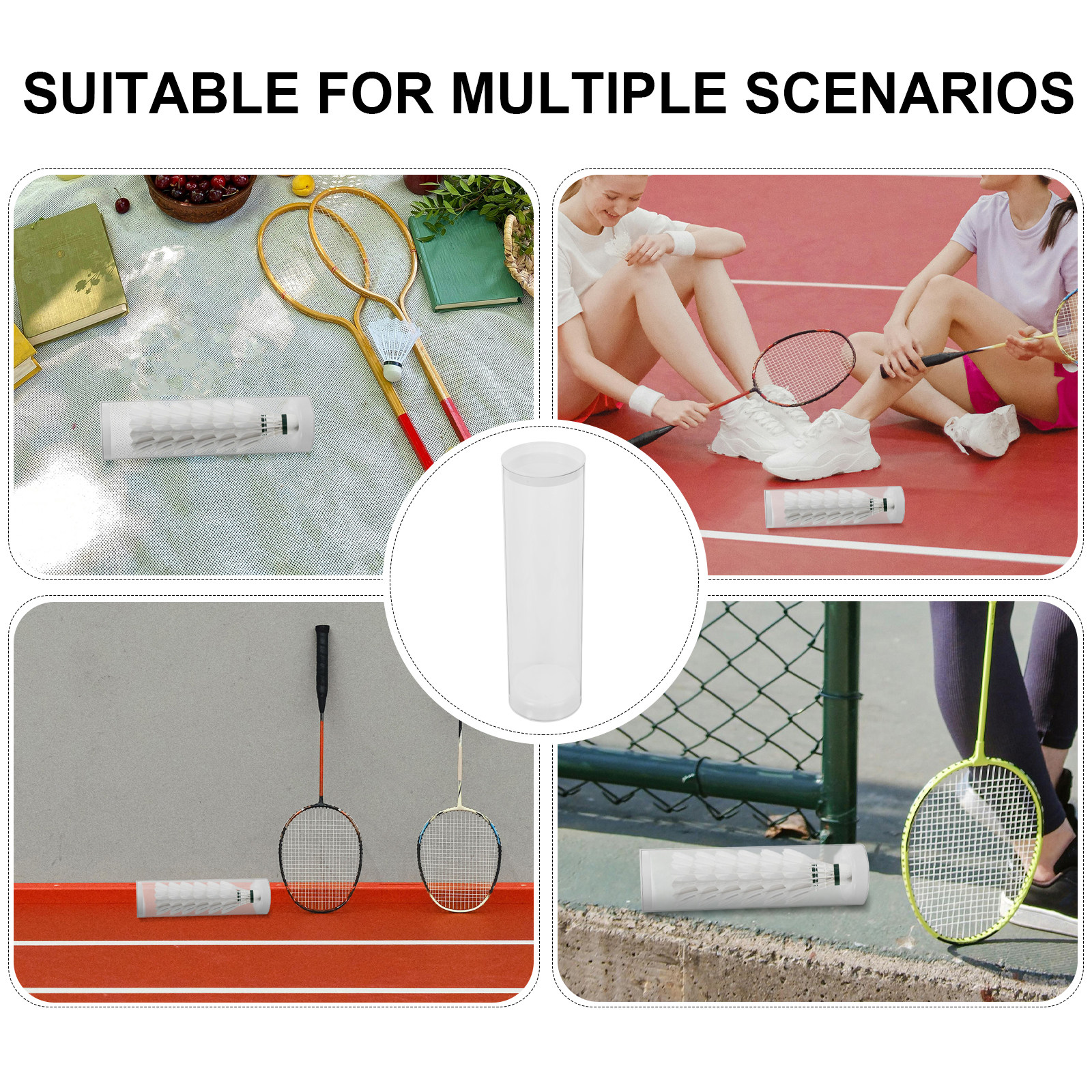 2Pcs Badminton Shuttlecock Tub - Badminton Youtube 리뷰 및 가격