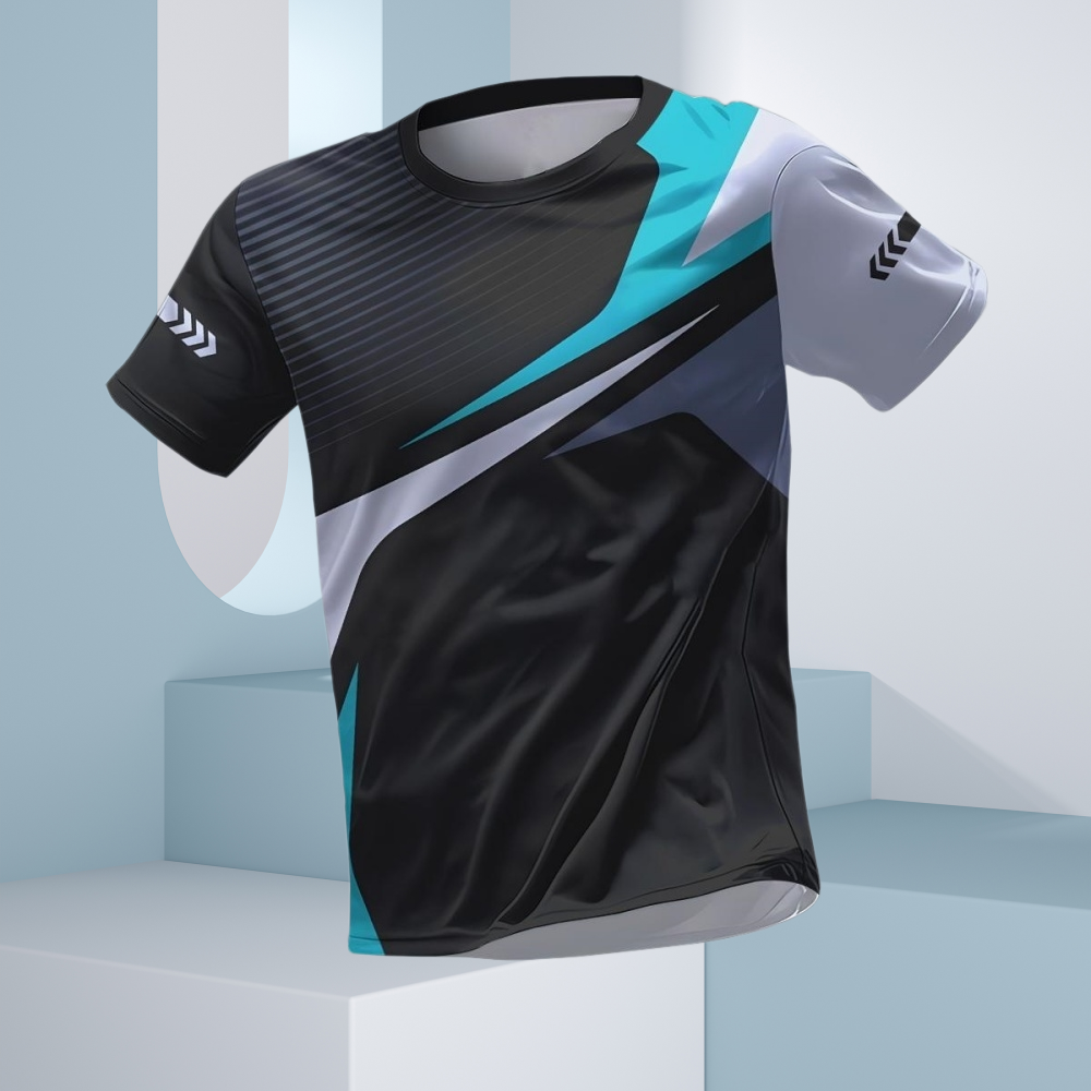 Summer T-shirt for Men,Sports  - Badminton Question 리뷰 및 가격