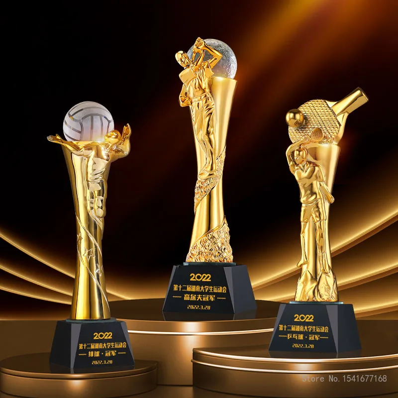Customized Resin Trophy For Vo - Badminton Europe 리뷰 및 가격
