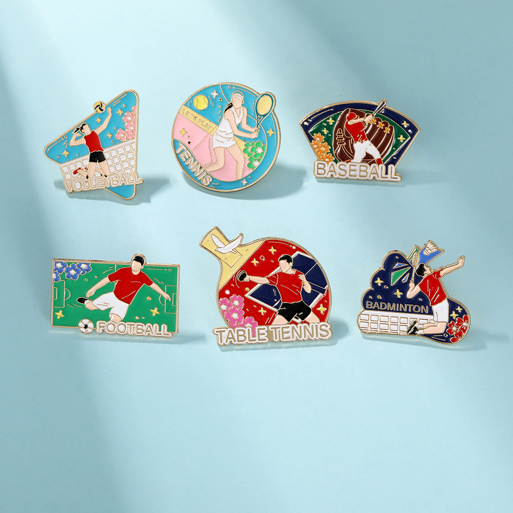 Statement Sports Theme Enamel  - Badminton Hall 리뷰 및 가격
