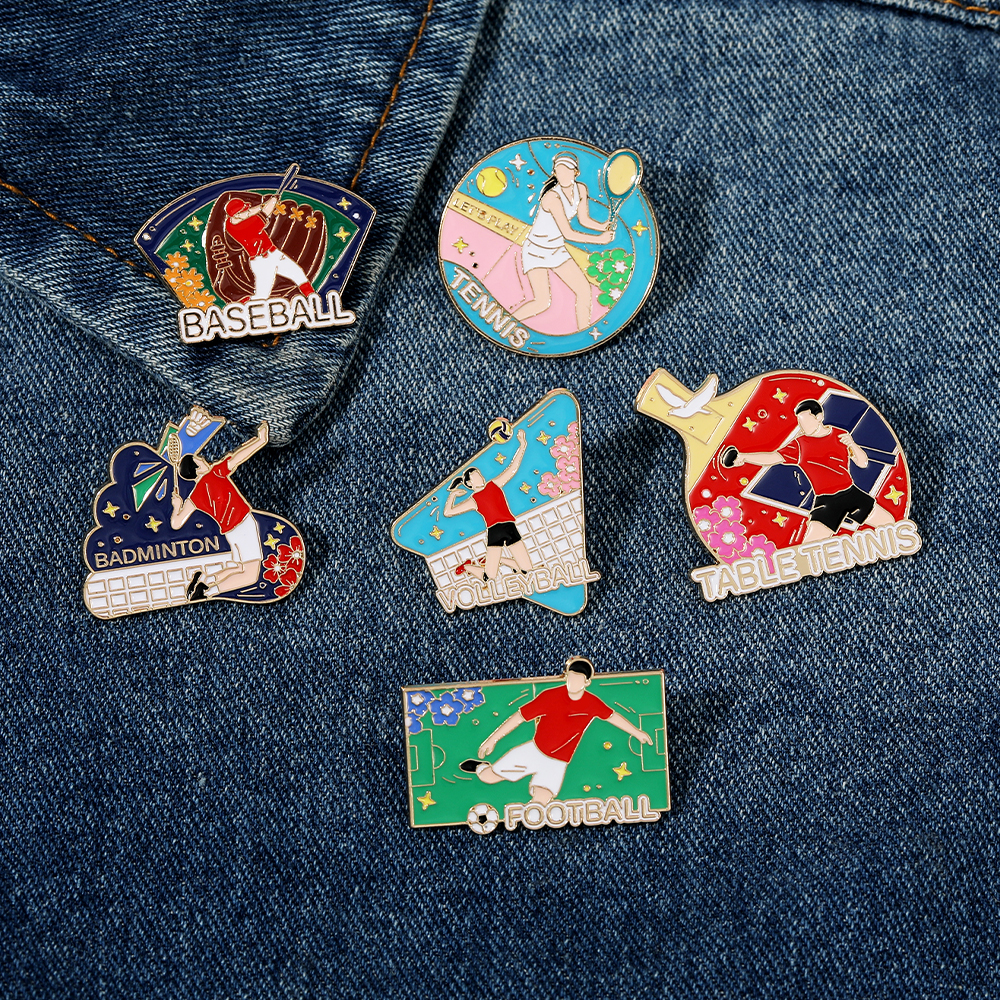 Statement Sports Theme Enamel  - Badminton Hall 리뷰 및 가격