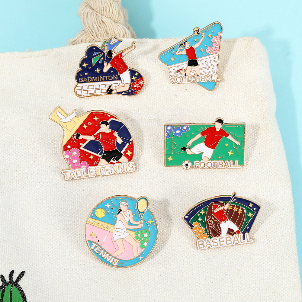 Statement Sports Theme Enamel  - Badminton Hall 리뷰 및 가격