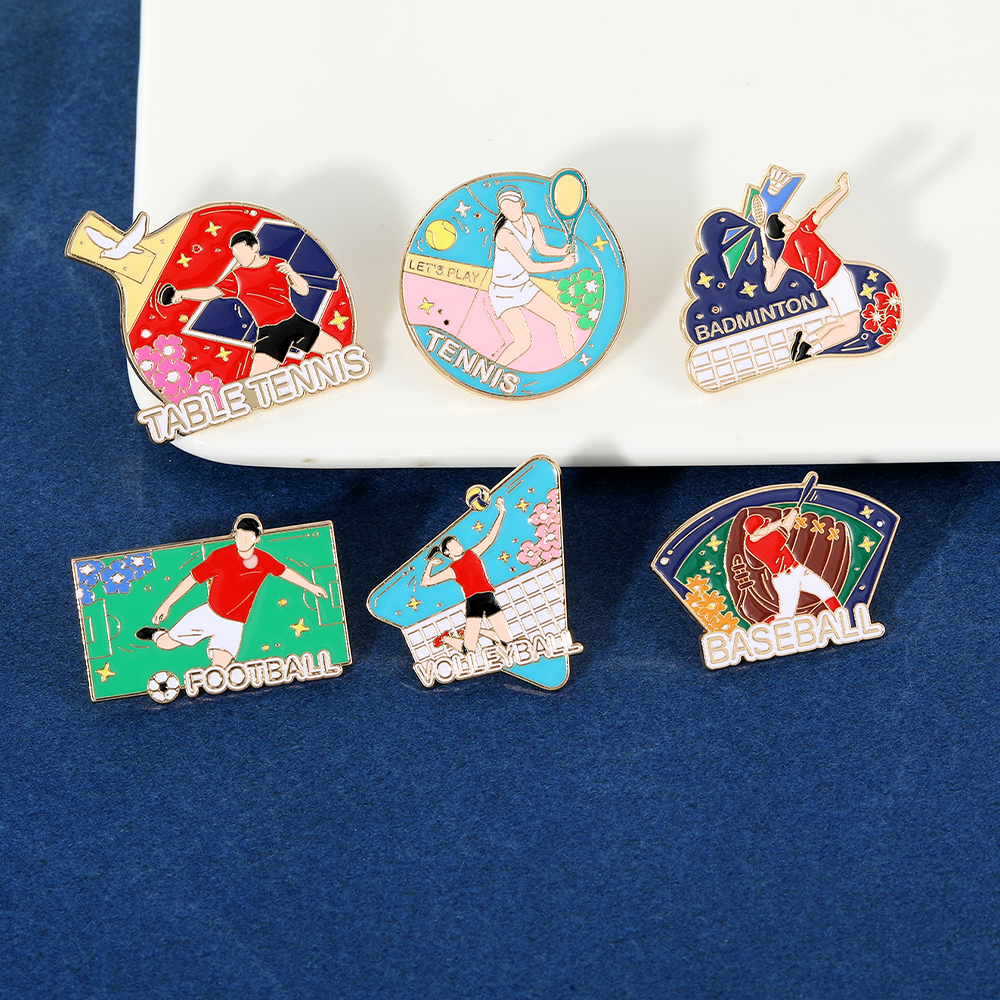 Statement Sports Theme Enamel  - Badminton Hall 리뷰 및 가격