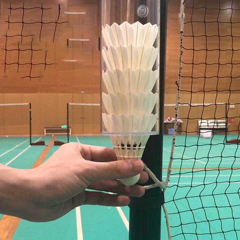 Shuttlecocks Storage Tube Badm - Badminton Youtube 리뷰 및 가격