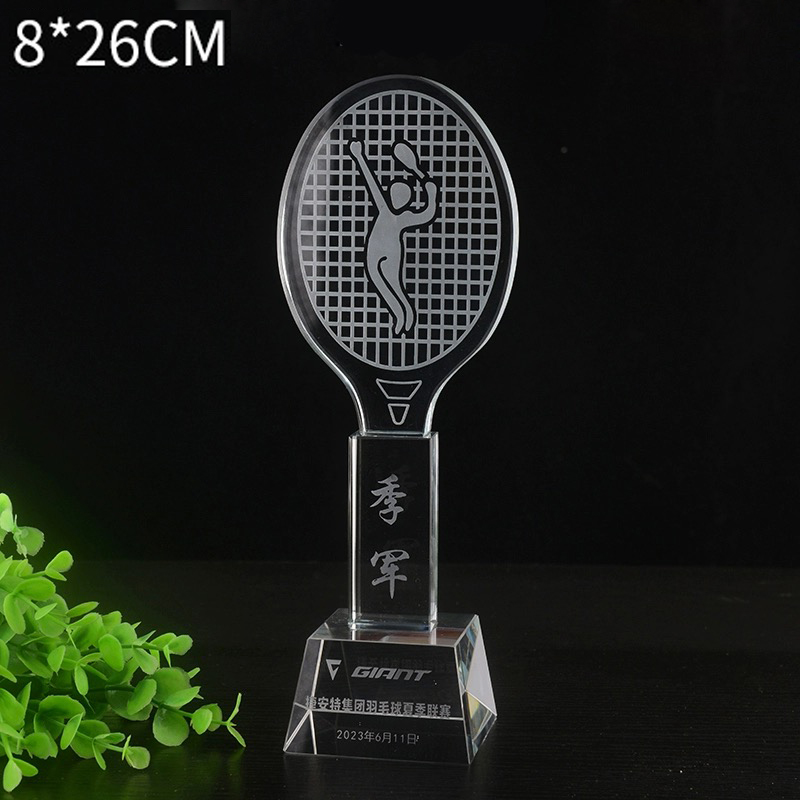 Customized Crystal Trophy Badm - Badminton Europe 리뷰 및 가격
