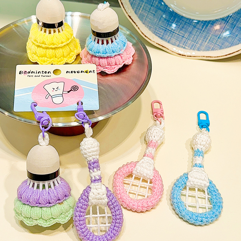 Handmade Hook Knitting Badmint - Badminton Yang Yang 리뷰 및 가격