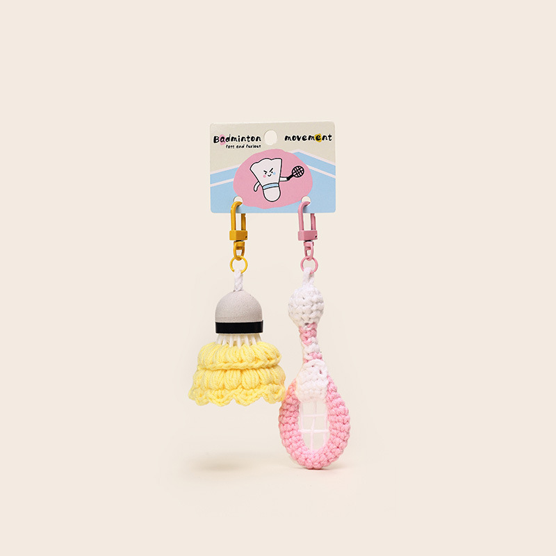 Handmade Hook Knitting Badmint - Badminton Yang Yang 리뷰 및 가격